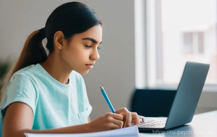 심리학 박사 논문 - **Digital Detox in Nature:** A young woman, appearing to be in her mid-20s, with a serene expression... 심리학 박사 논문 - **Digital Detox in Nature:** A young woman, appearing to be in her mid-20s, with a serene expression...